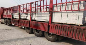 双鸭山 白麻荔枝面外墙干挂，工厂装车日常