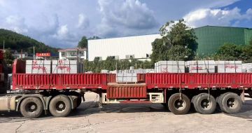 双鸭山 芝麻灰花岗岩地铺石出货日常