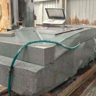 双鸭山 芝麻灰异型加工-拱桥