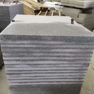 双鸭山 芝麻白5公分火烧地铺成品，900*400，规格可定制