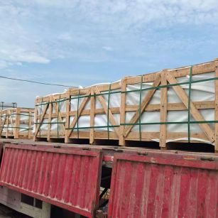 双鸭山 芝麻白花岗岩地铺石出口专车-泰国游