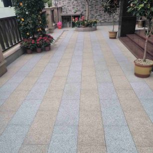 双鸭山 黄金麻白麻荔枝面庭院铺装展示