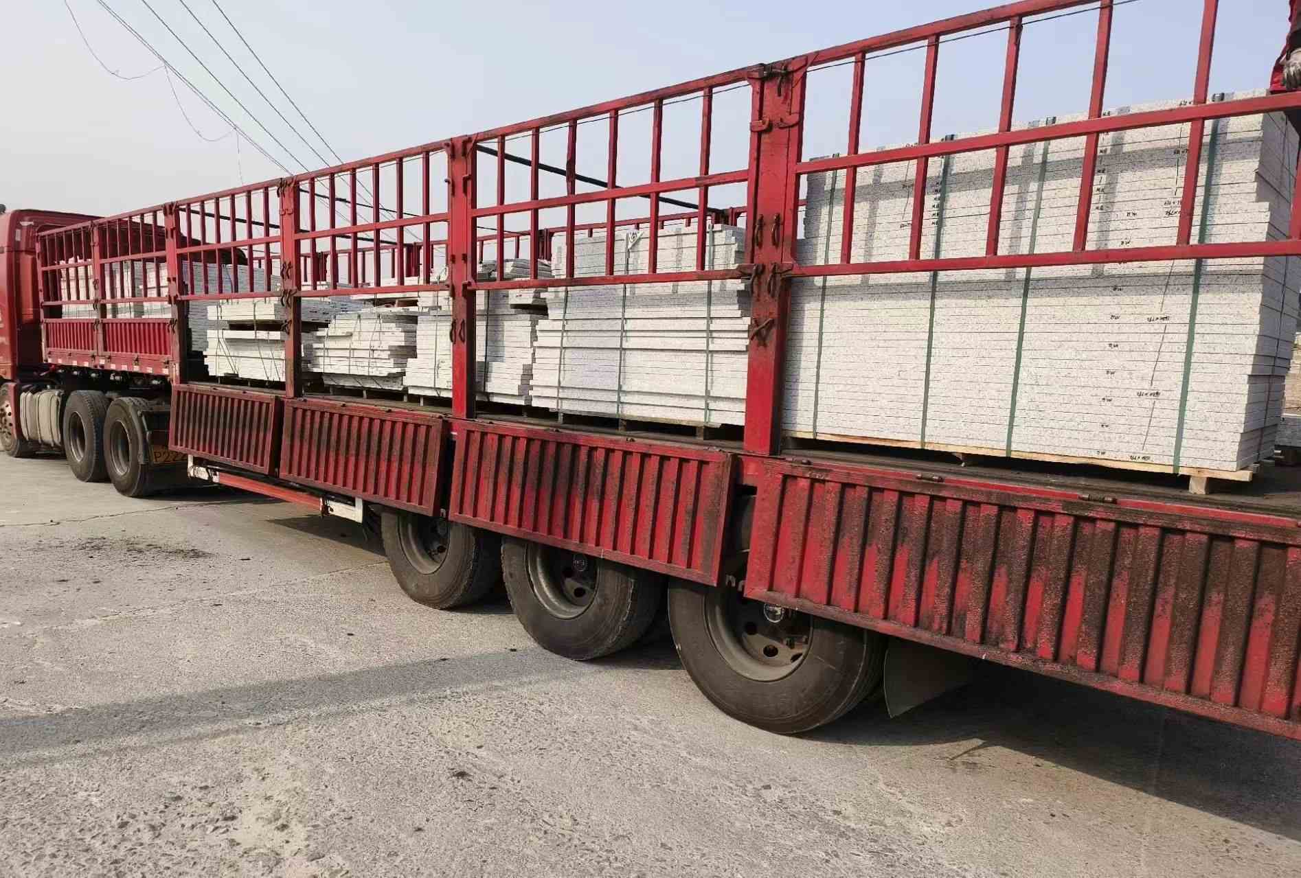 双鸭山 白麻荔枝面外墙干挂，工厂装车日常