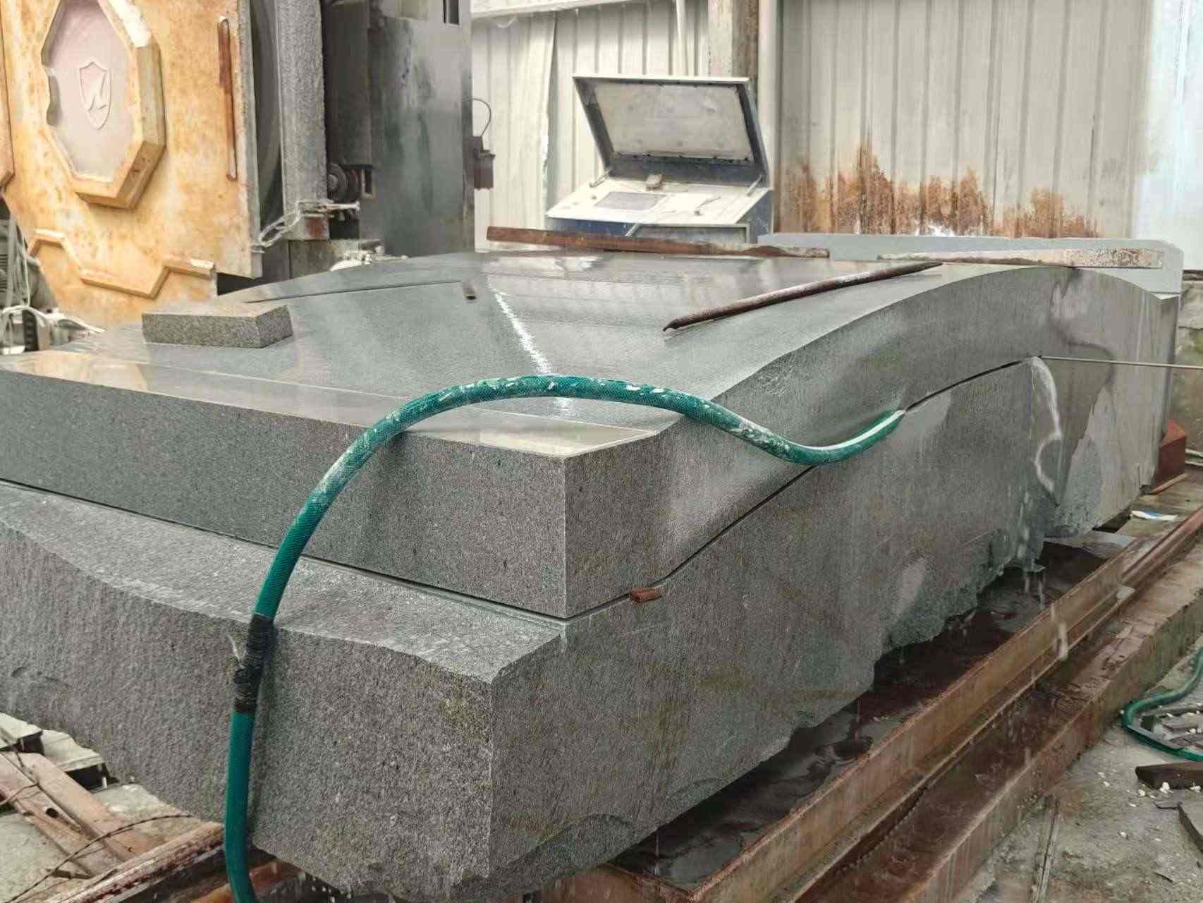 双鸭山 芝麻灰异型加工-拱桥