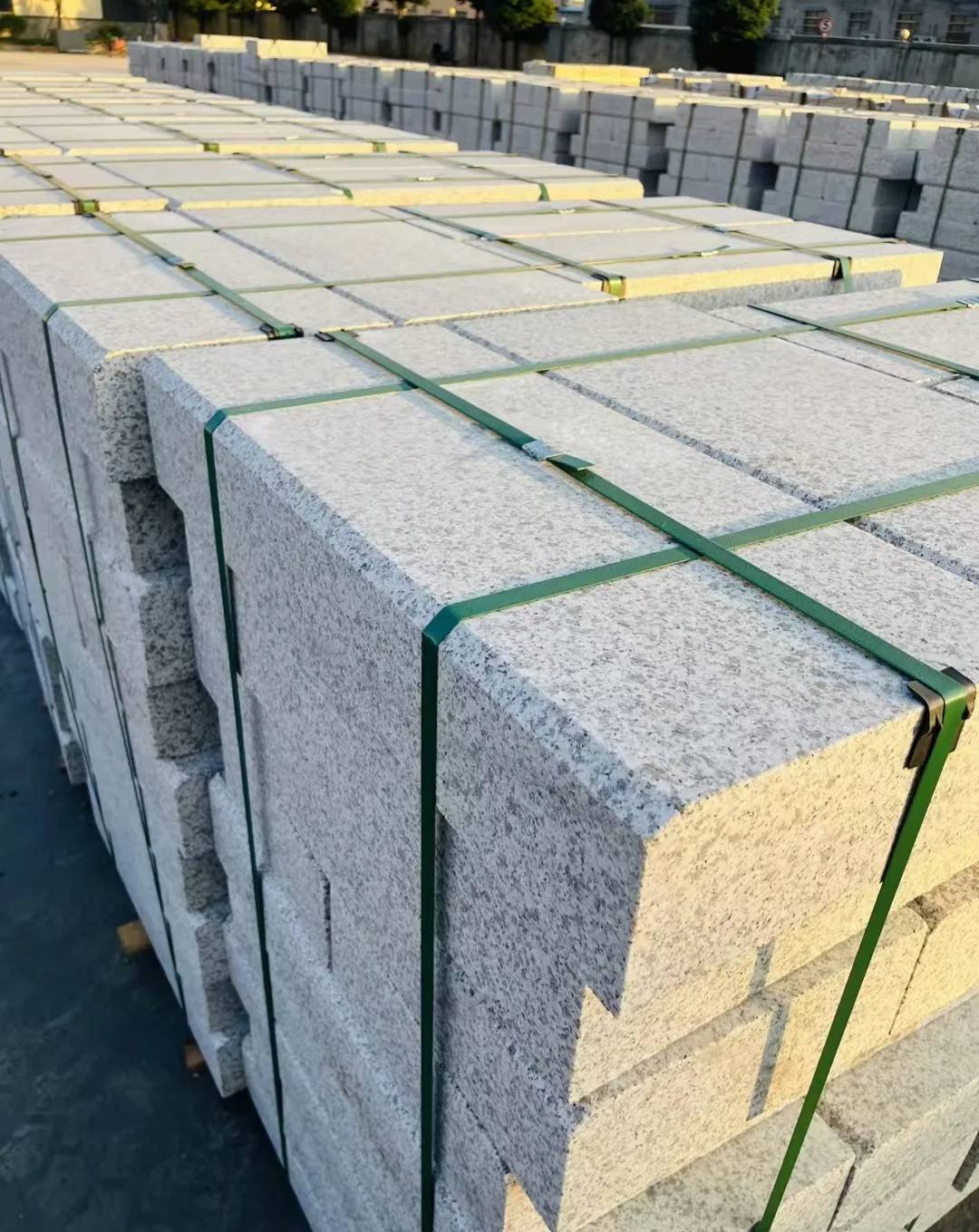 双鸭山 白麻花岗岩路沿石，马路牙子，路缘石，平石，立缘石等