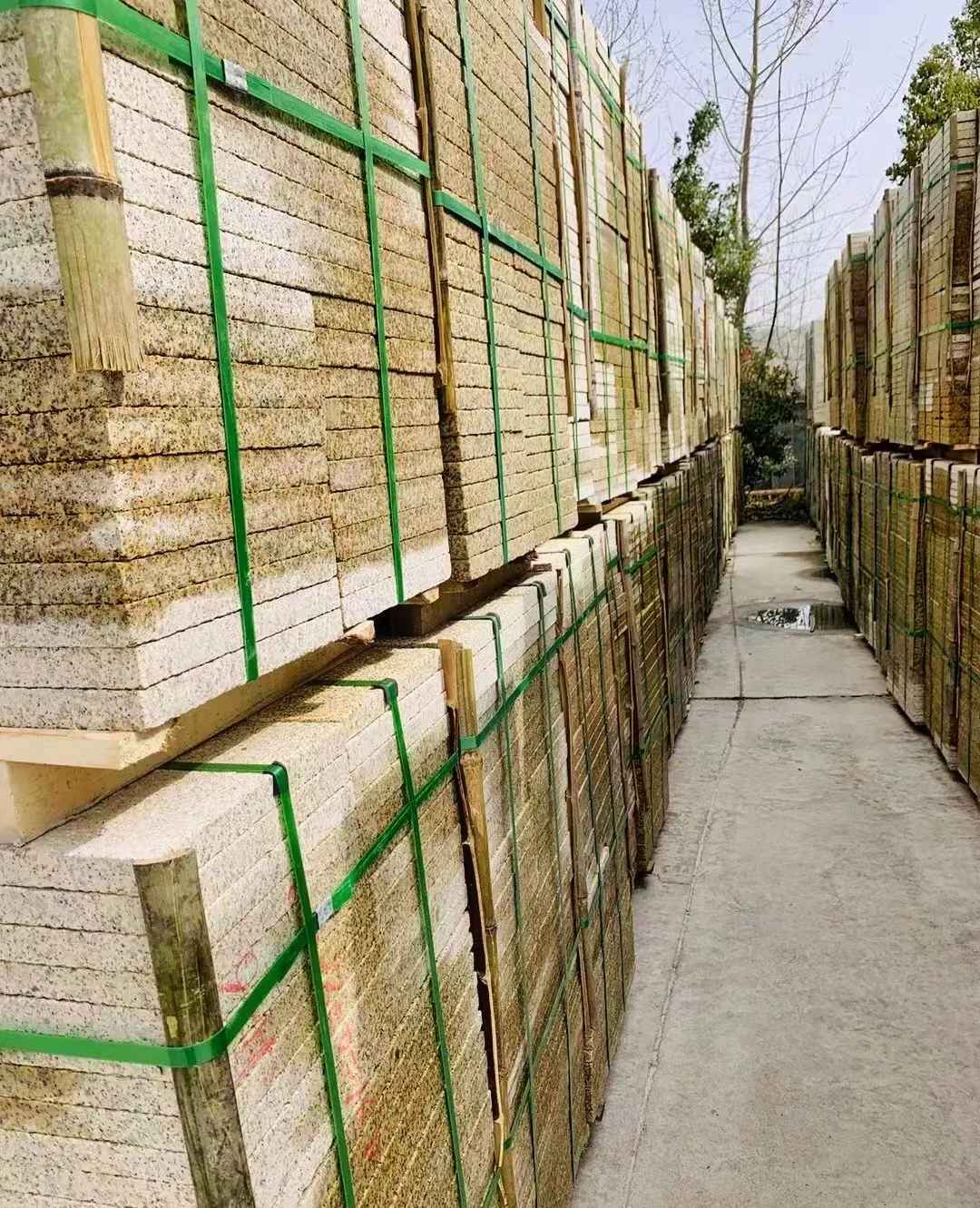 双鸭山 黄金麻花岗岩荔枝面地铺石